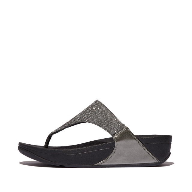 FitFlop Lulu shimmerlux toe-post sandals FZ7 large