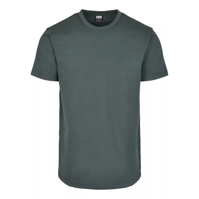 Urban Classics Heren basis effen t-shirt UTTN1206_bottlegreen large
