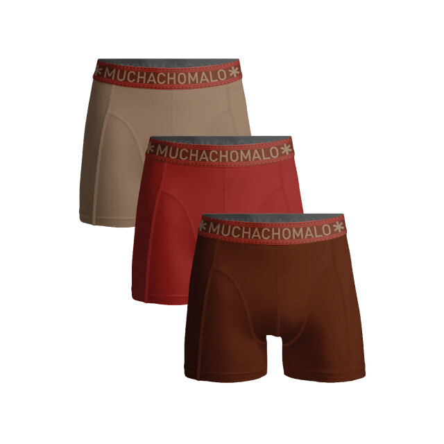 Muchachomalo Heren 3-pack boxershorts U-SOLID1010-1094 large