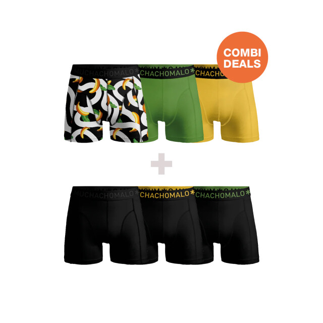 Muchachomalo Heren 3+3-pack boxershorts CDOUTLT234-235 large