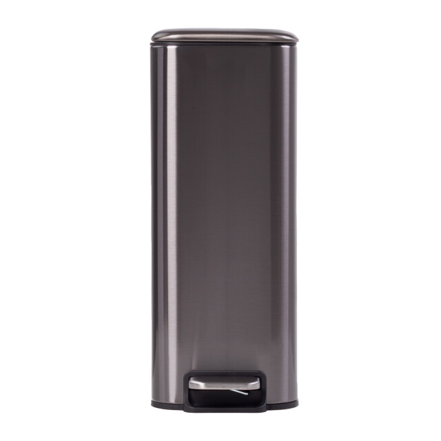 QUVIO Prullenbak 8l metaal - 2596035 large