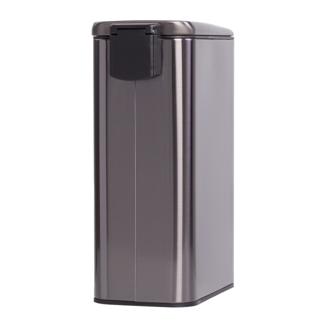 QUVIO Prullenbak 8l metaal - 2596035 large