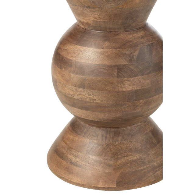 J-Line bijzettafel candy mango hout 31x31x50cm 3002345 large