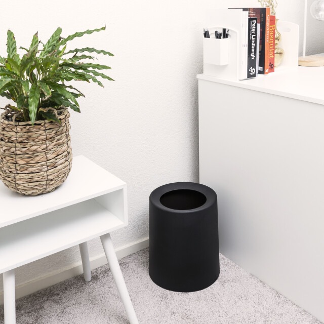 QUVIO Prullenbak plastic met binnenemmer 12 l - 1395363 large