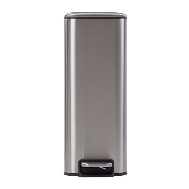QUVIO Prullenbak 8l metaal - 2596034 large