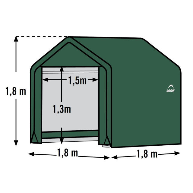 ShelterLogic Gereedschapsschuur sl70417 | 180x180x180 3048308 large