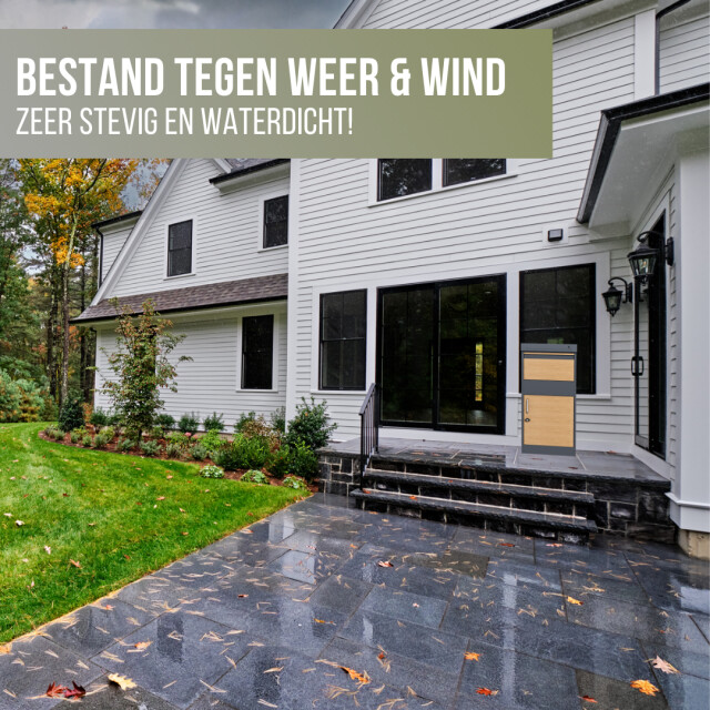 4gardenz ® staande pakketbrievenbus xxl met slot pakketbox extra groot 3047767 large