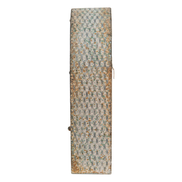 Clayre & Eef Clayre & eef brievenbus 25x10x40 cm groen metaal post wandbrievenbus 1978895 large