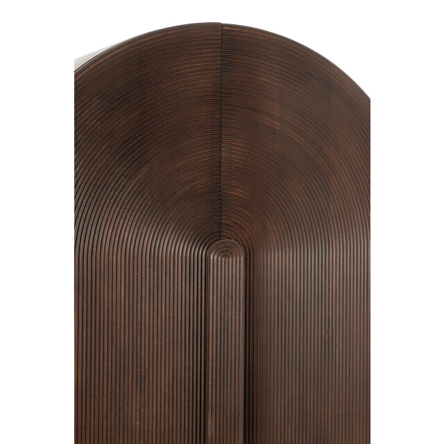 J-Line rek aura mango hout/metaal 90x45x185cm 3002353 large