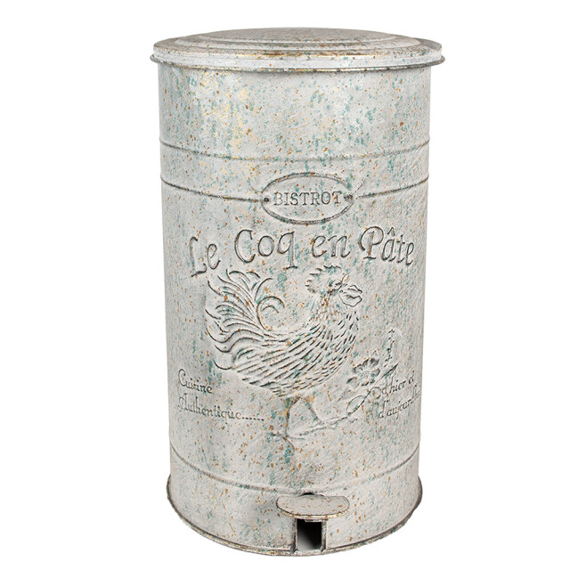 Clayre & Eef Clayre & eef pedaalemmer 26x30x45 cm metaal 2974793 large