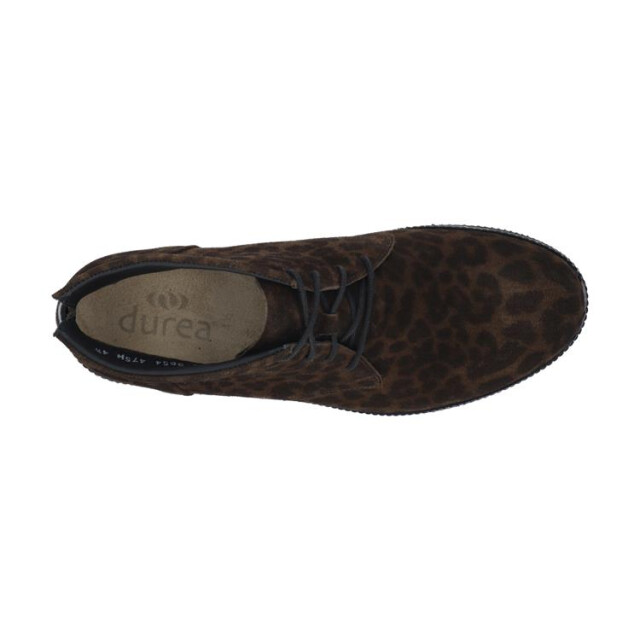 Durea 9654 Wijdte H Veterschoenen Groen 9654 Wijdte H large