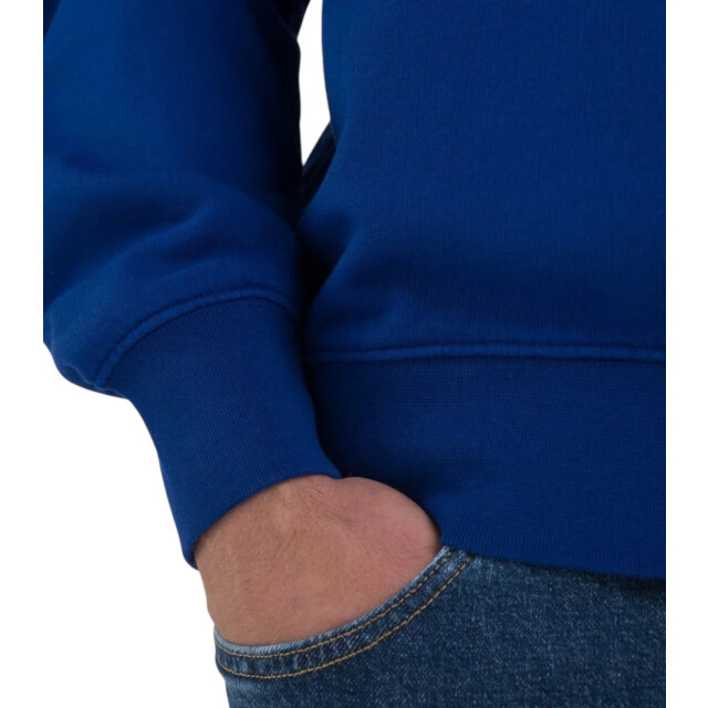 Replay Cotton fleece trui heren Replay Blauw UNISEX 9ZERO1 Trui large