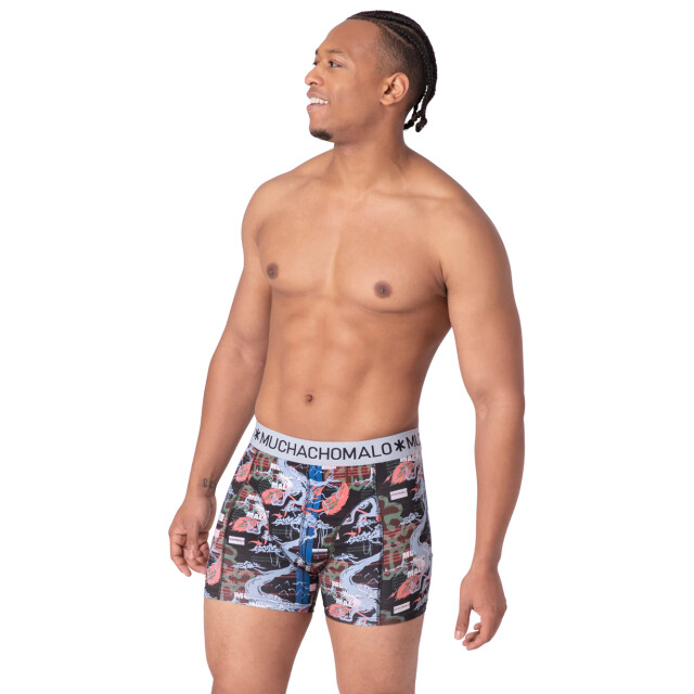 Muchachomalo Heren 2-pack boxershorts U-OUTLT1010-238 large