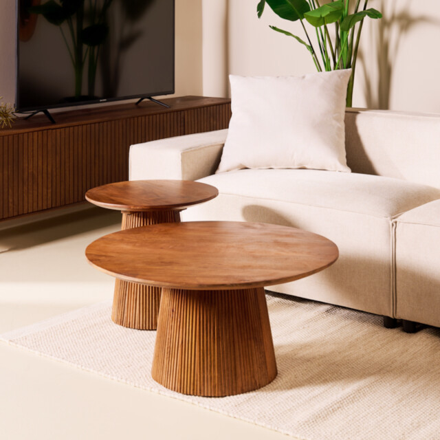 Multifurn Mokka bijzettafel Ø80cm 2764149 large