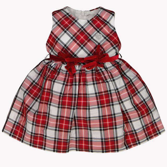 Monnalisa Baby meisjes jurk <p>31D91144204301RED/WHITE large