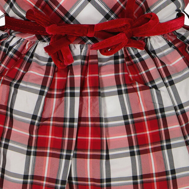Monnalisa Baby meisjes jurk <p>31D91144204301RED/WHITE large