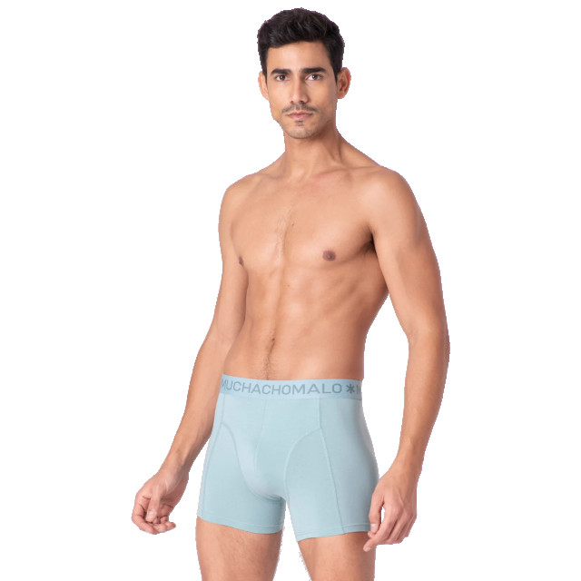 Muchachomalo Heren 2-pack boxershorts U-SOLID1010-1078 large