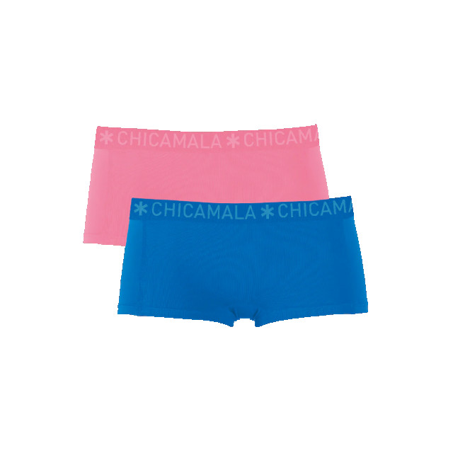 Muchachomalo Meisjes 2-pack boxershorts effen SOLID1215-50J large