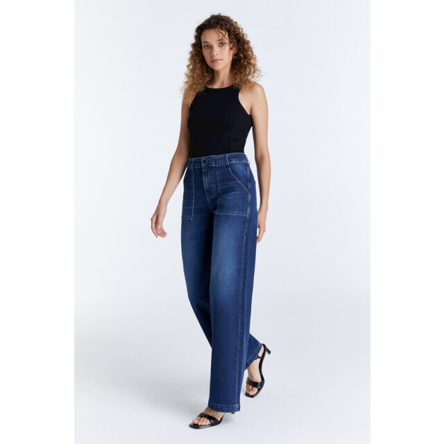 C.O.J. Denim Coj wide leg lulu dark blue COJ wide leg lulu dark blue large
