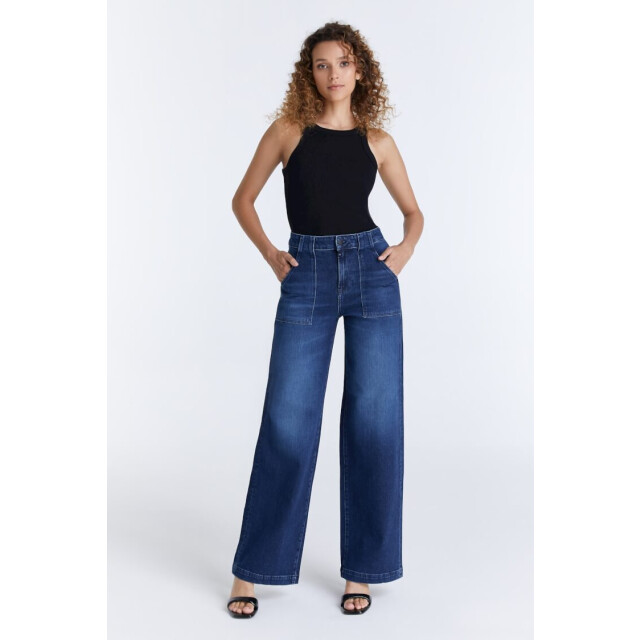 C.O.J. Denim Coj wide leg lulu dark blue COJ wide leg lulu dark blue large