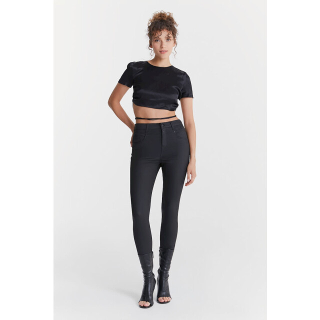 C.O.J. Denim Coj skinny lisa black coated COJ skinny lisa black coated large