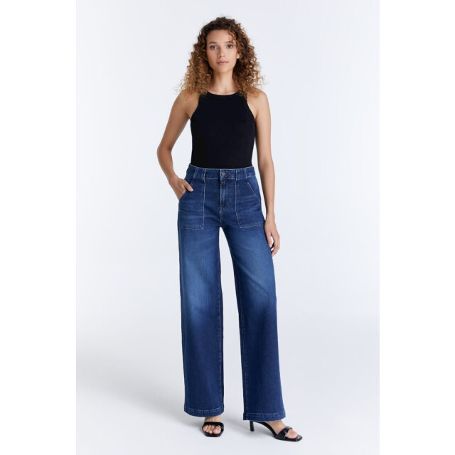 C.O.J. Denim Coj wide leg lulu dark blue COJ wide leg lulu dark blue large