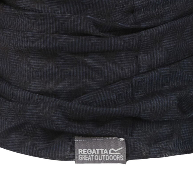 Regatta Uniseks dambord multirichting halswarmer voor volwassenen UTRG7634_black large