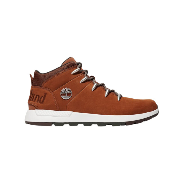 Timberland Sprint trekker halfhoge vetersneaker Timberland Bruin Sprint Sneakers large