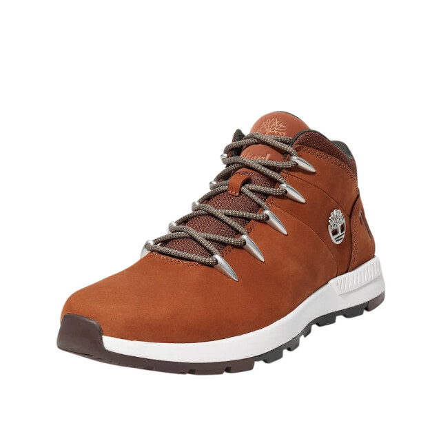 Timberland Sprint trekker halfhoge vetersneaker Timberland Bruin Sprint Sneakers large
