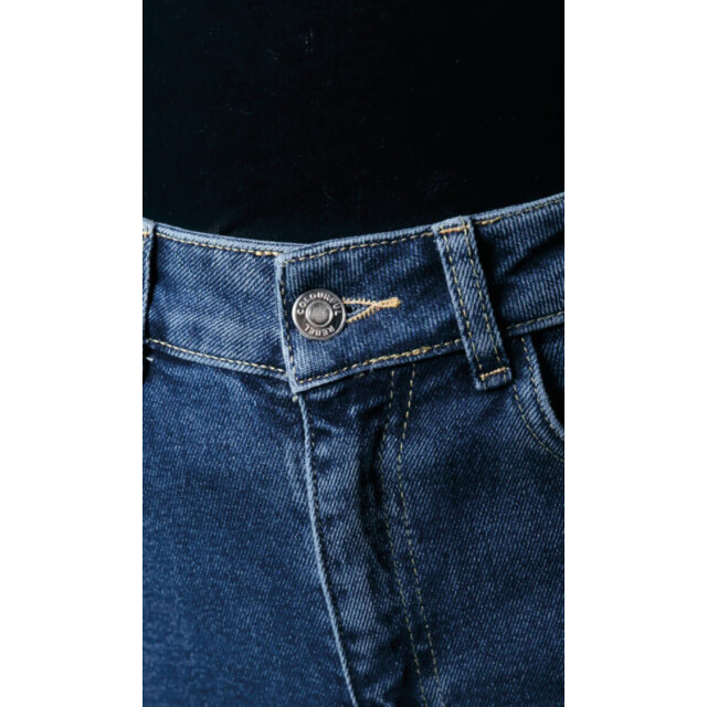 Colourful Rebel Gaias high rise denim mid blue gaias high rise denim mid blue large