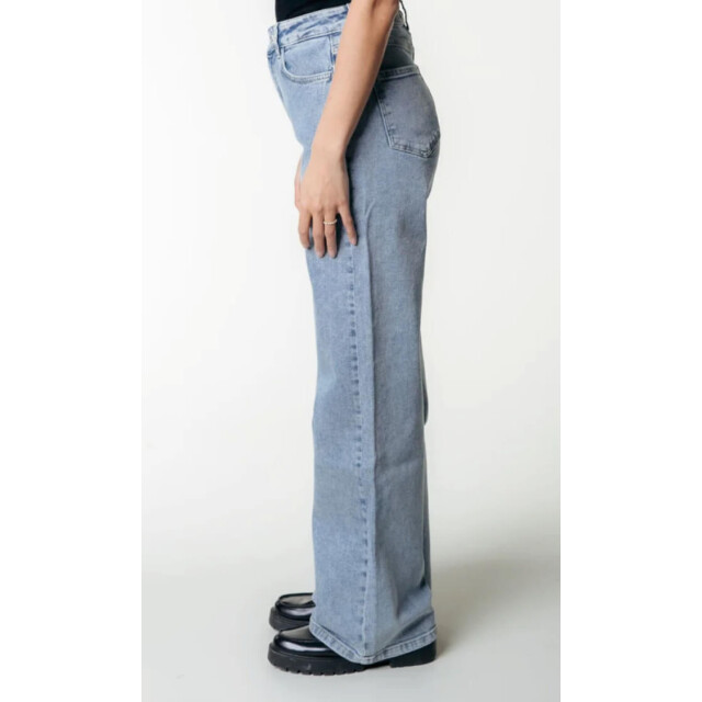 Colourful Rebel Gaias high rise denim light blue Gaias high rise denim light blue large