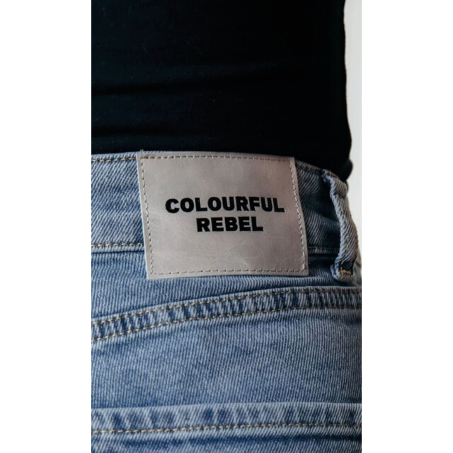 Colourful Rebel Gaias high rise denim light blue Gaias high rise denim light blue large