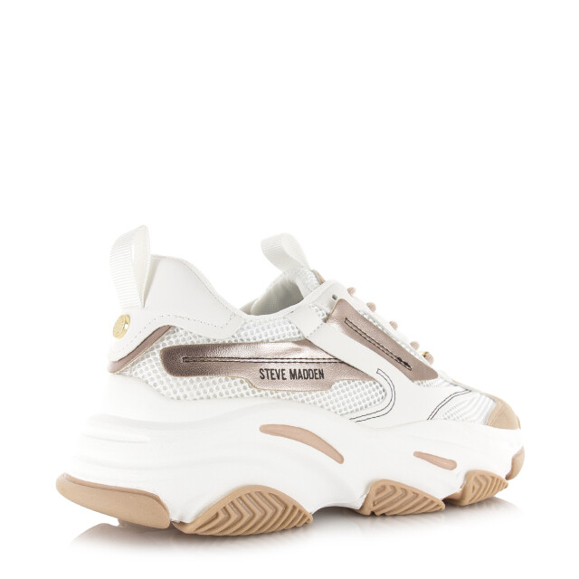 Steve Madden possession-e cream rose lage sneakers dames SM19000033 04005 10M large