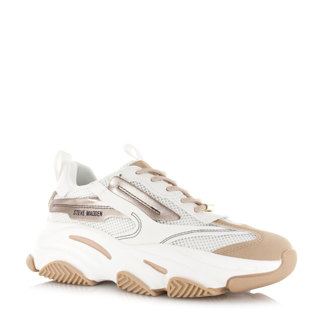 Steve Madden possession-e cream rose lage sneakers dames SM19000033 04005 10M large