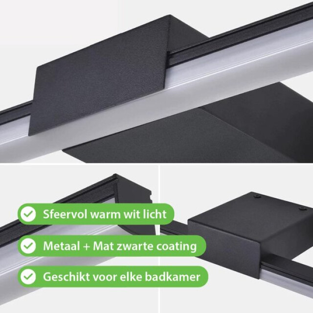 Vtw Living Spiegellamp spiegel verlichting spiegelverlichting badkamer mat - 2979186 large