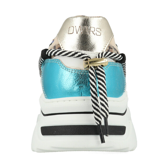 DWRS Label Jupiter leopard j5554c-75-8353 / blauw J5554C large