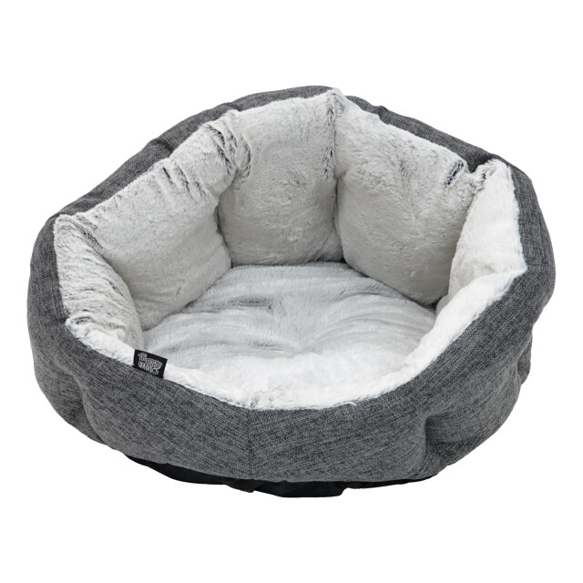 4goodz Zachte hondenmand cocoon 50x38 cm donker 3048750 large