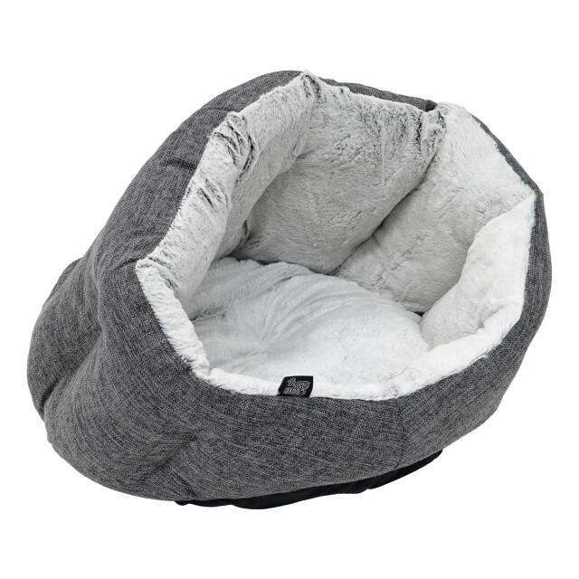 4goodz Zachte hondenmand cocoon 50x38 cm donker 3048750 large