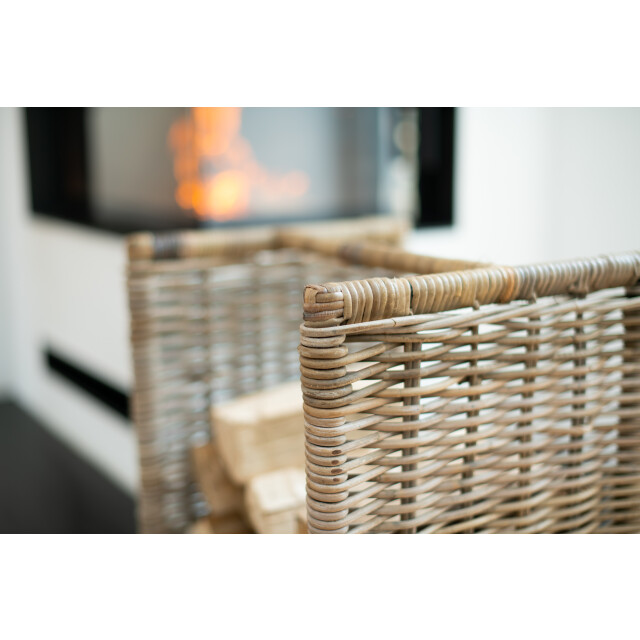 Westmann Rotan haardhout houtmand costa 40x36x50 cm 3048370 large