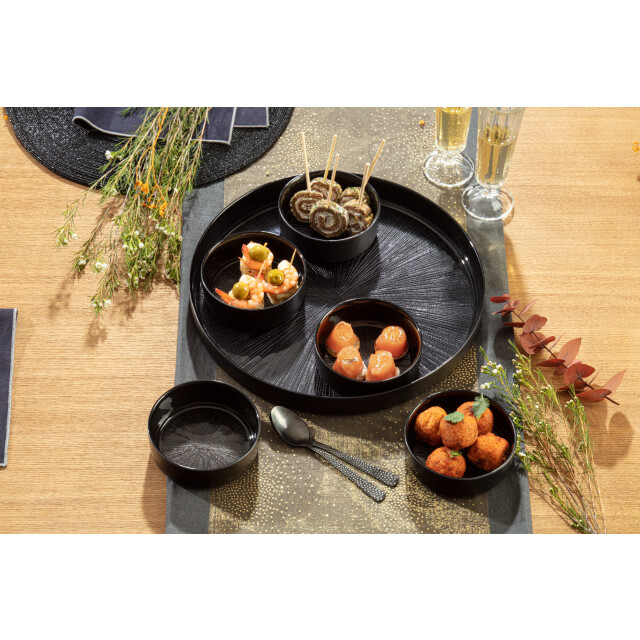 Secret de Gourmet Tapas-set astra glazen serveerschaal 6-delig 34x5 cm - 3047850 large