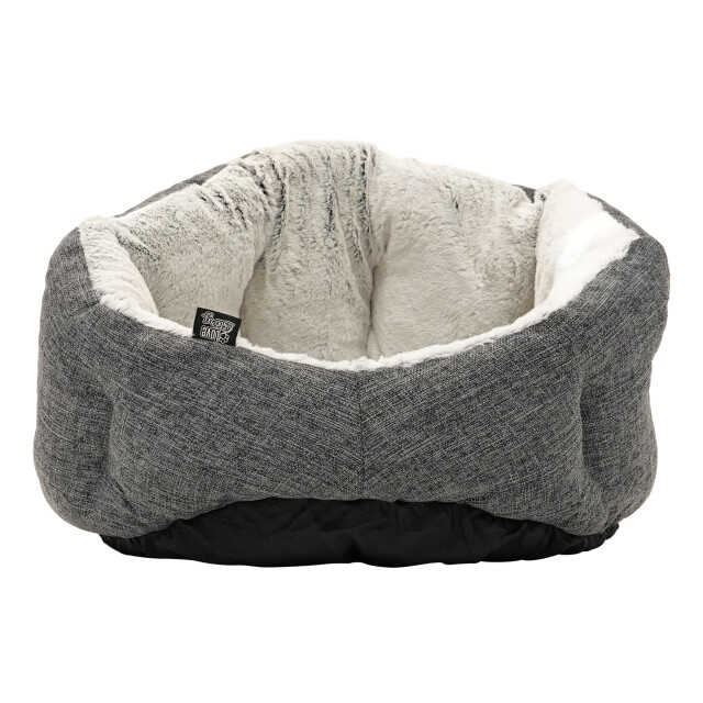 4goodz Zachte hondenmand cocoon 50x38 cm donker 3048750 large