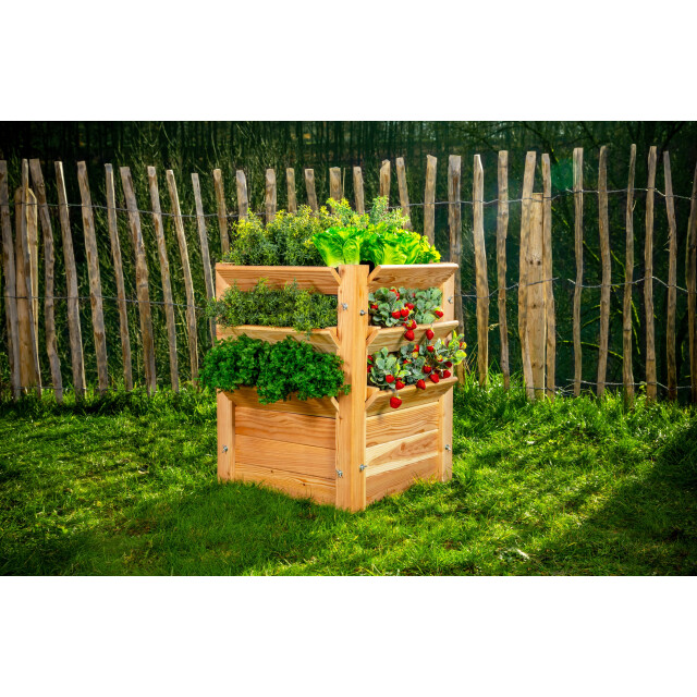 Westmann Verhoogde plantenbak premium l 66x66x73 cm 3047650 large