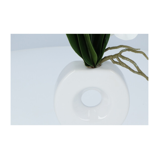 Kopu ® kunstbloem te orchidee 35 cm in mooie te vaas phalenopsis 2612713 large