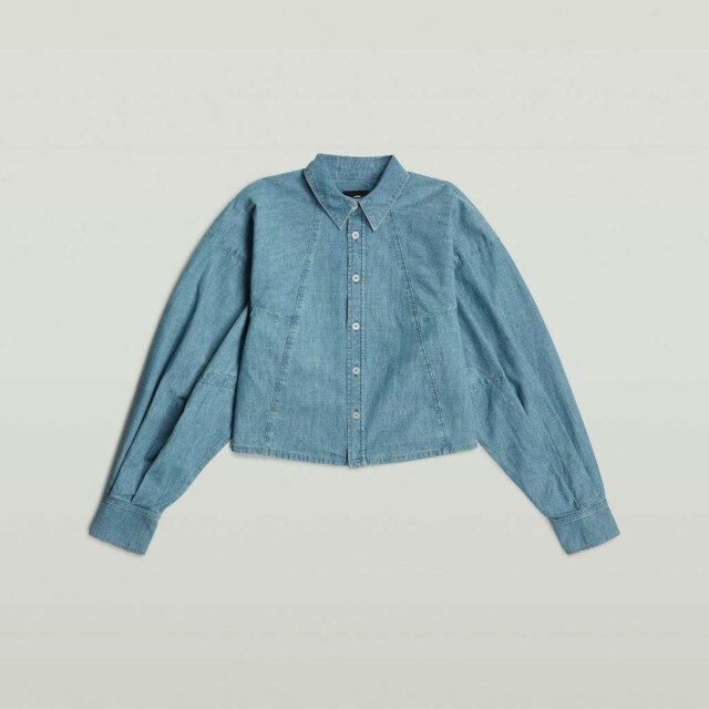 G-Star Macro balloon shirt l\s wmn D26191-D953-H167 large
