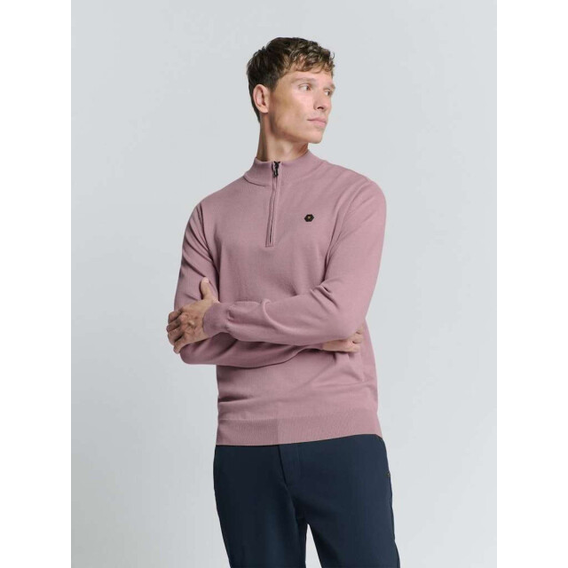 No Excess Pullover half zip mauve 27210106SN-146 large