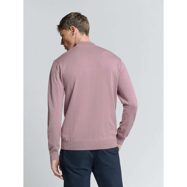 No Excess Pullover half zip mauve 27210106SN-146 large