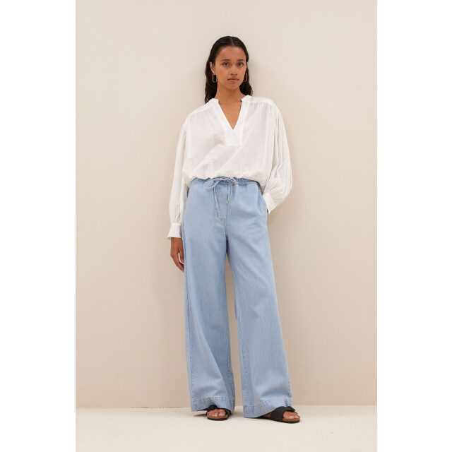 By-Bar Amsterdam Linn blouse off white 25112036-010 large