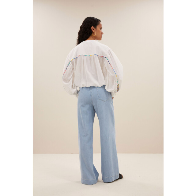 By-Bar Amsterdam Linn blouse off white 25112036-010 large