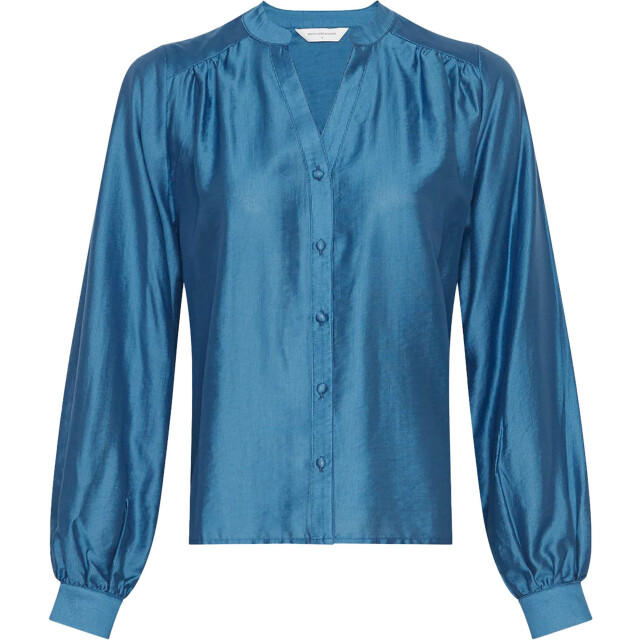 Moss Copenhagen Mschdenny romina shirt 18916-vallarta blue large