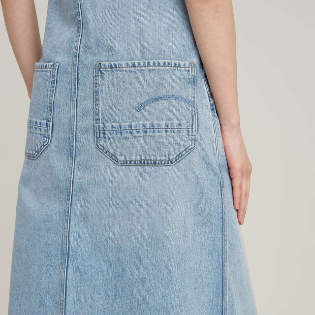 G-Star Midi dungaree dress wmn D24351-D536-G339 large